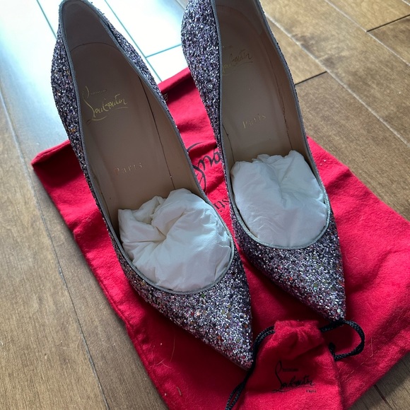 Christian Louboutin Pigalle Follies 100mm size 39.5 - Picture 2 of 7